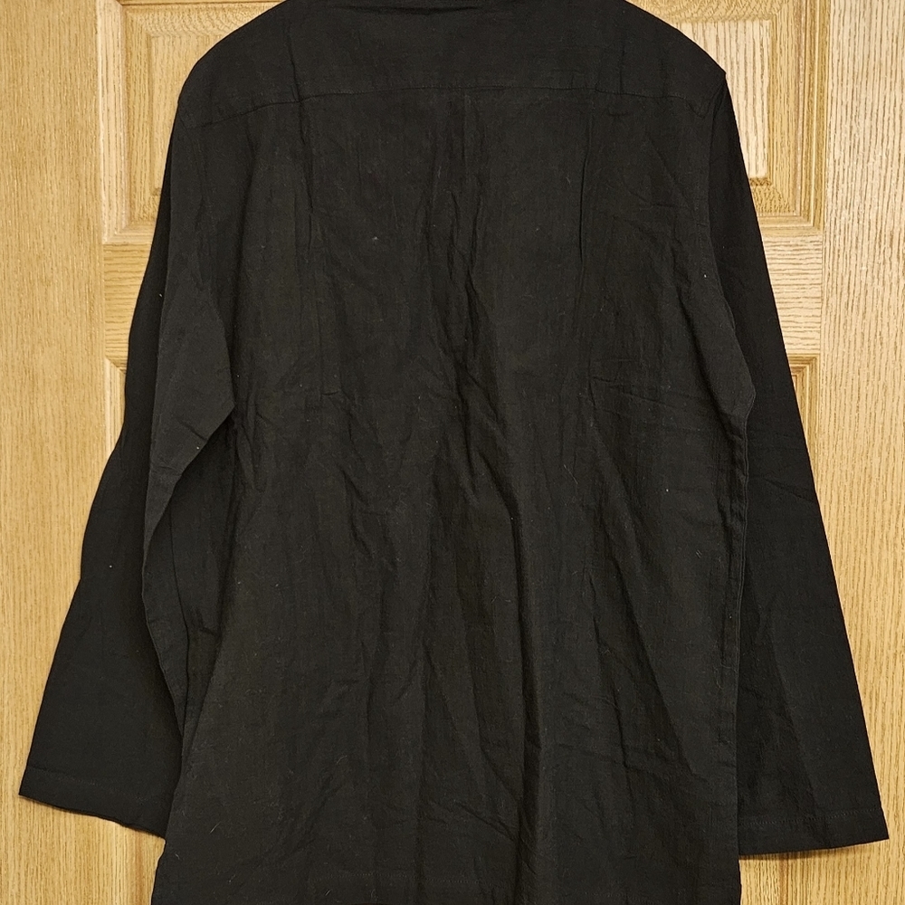 COOFANDY NWT Linen Feel Top